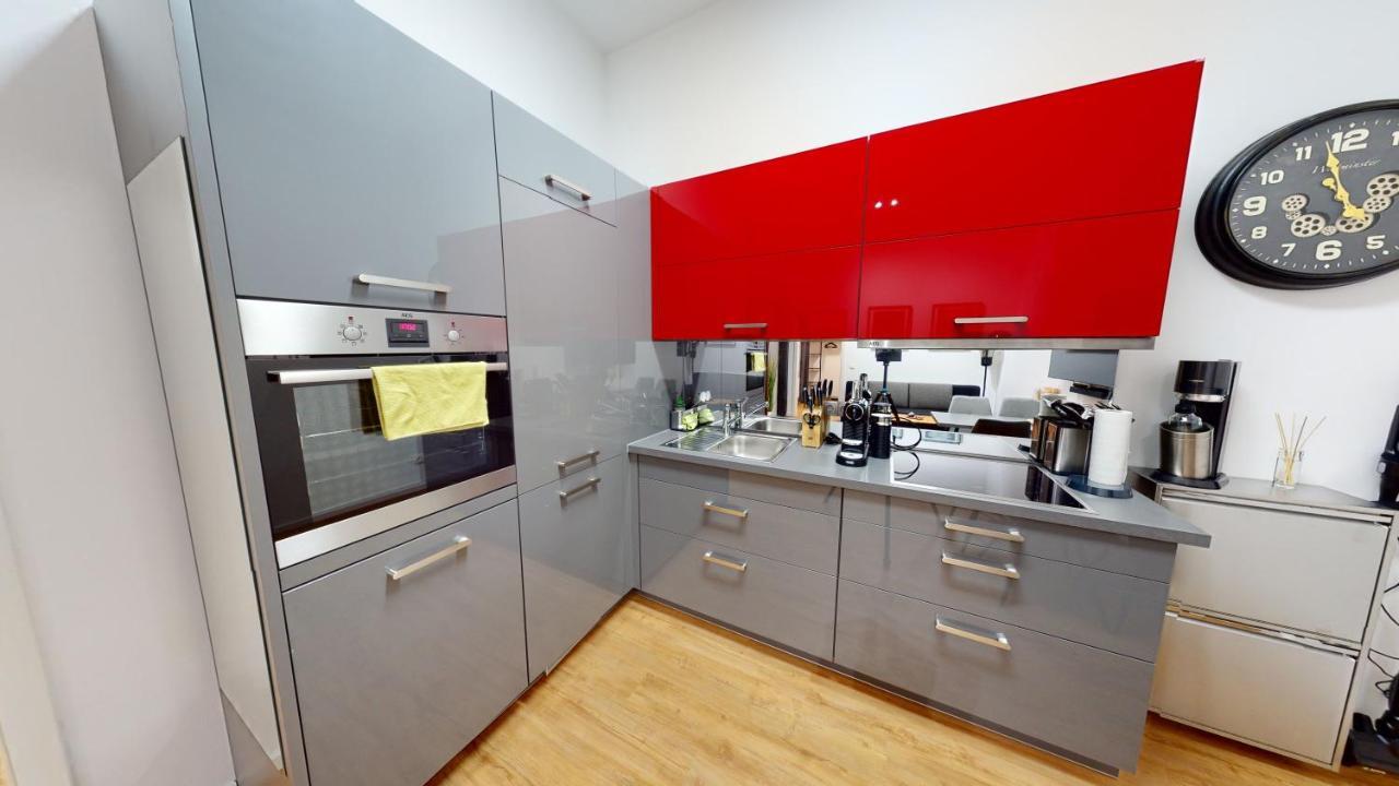 Sweethome - Luxus Pur - Grosse Kueche, Wifi マクデブルク エクステリア 写真